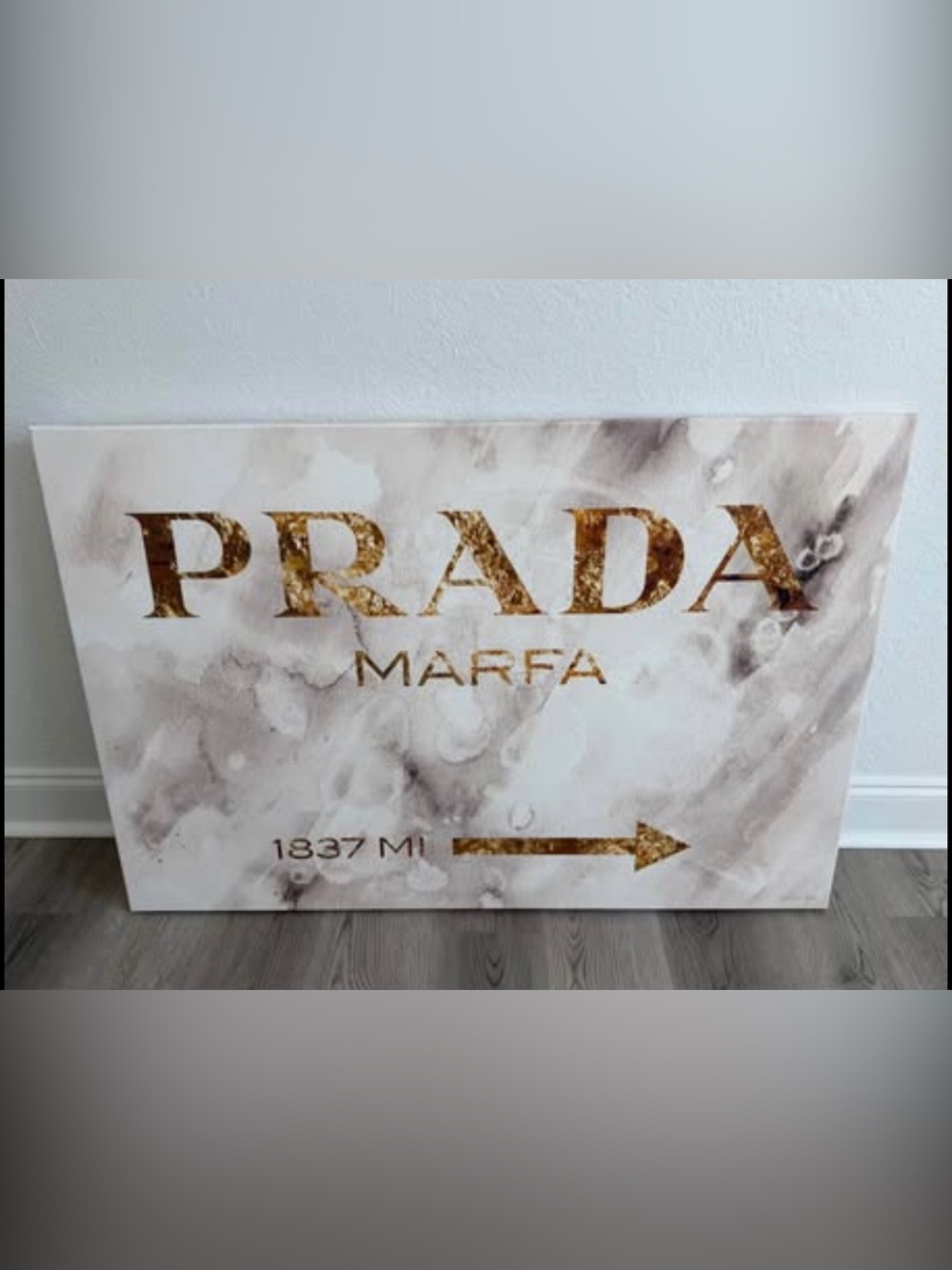 BRAND NEW LARGE OLIVER GAL LUXURY CANVAS (45” by 30”) retails $300